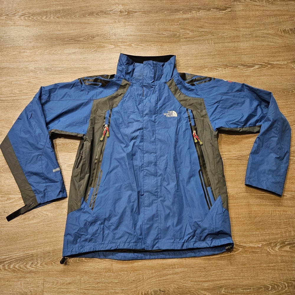 The North Face Summit Series Gore-Tex XCR Jacket Mens XXL Blue Black Shell